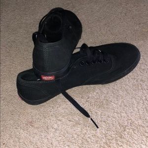 Womens Vans black